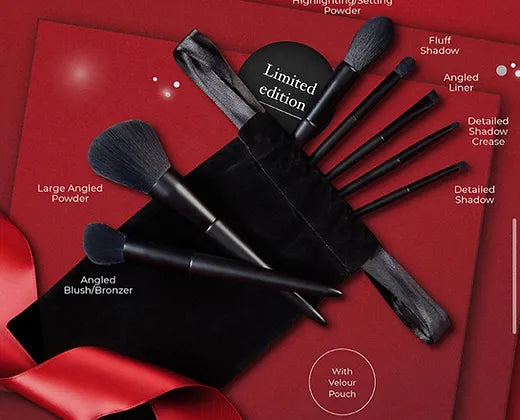 7pc luxury brush set